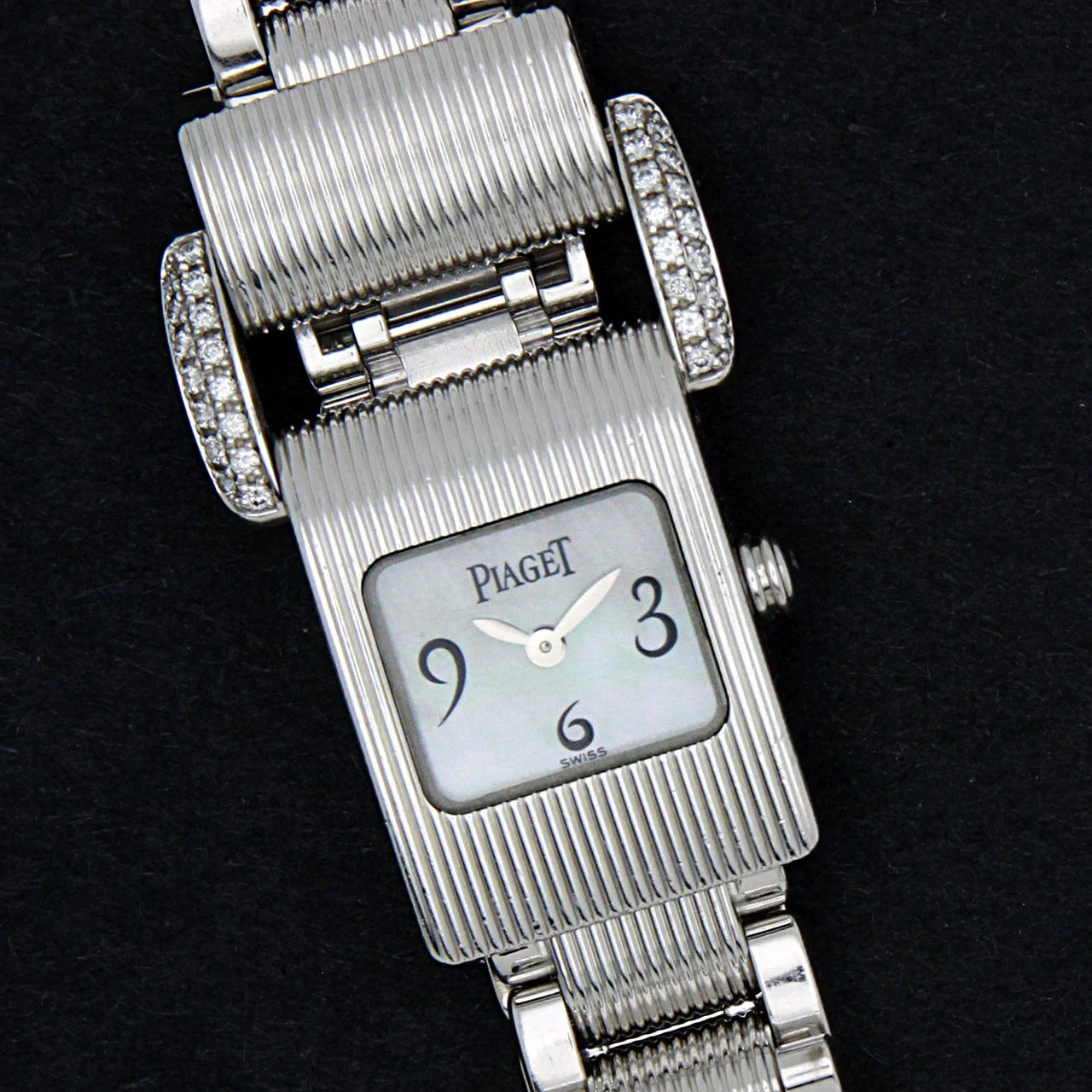 Piaget Miss Protocol Diamond on 18K Gold Bracelet Ref 5222 Ladies Watch
