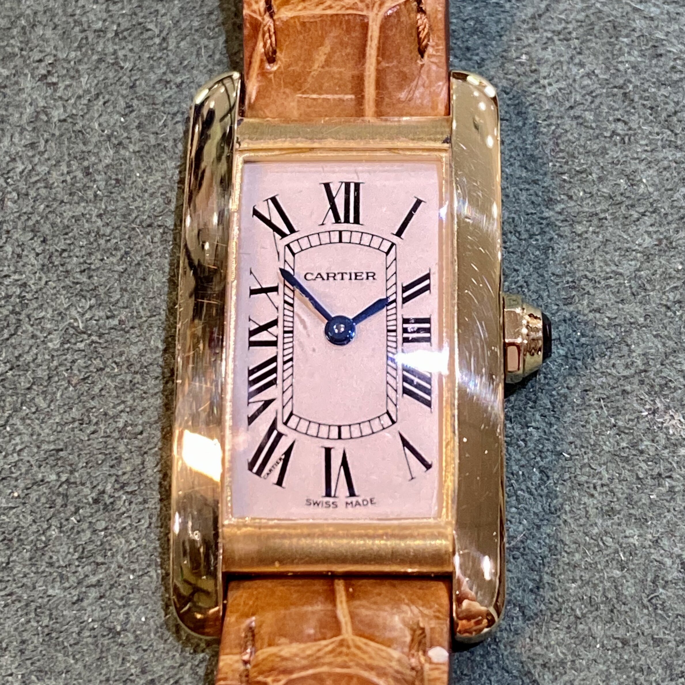 cartier tank americaine 2482