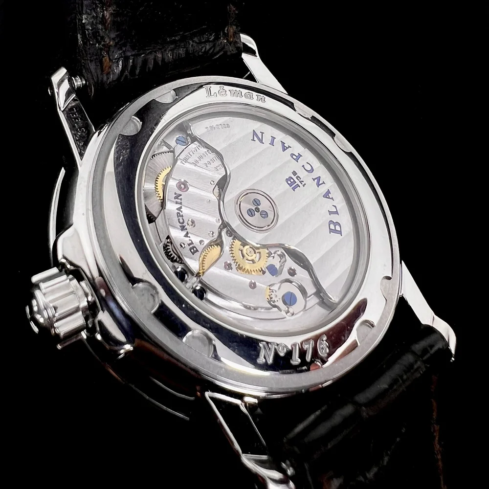 Blancpain Leman 2850-1127-53 Grande Date 40 mm — LOVEJOY ANTIQUES