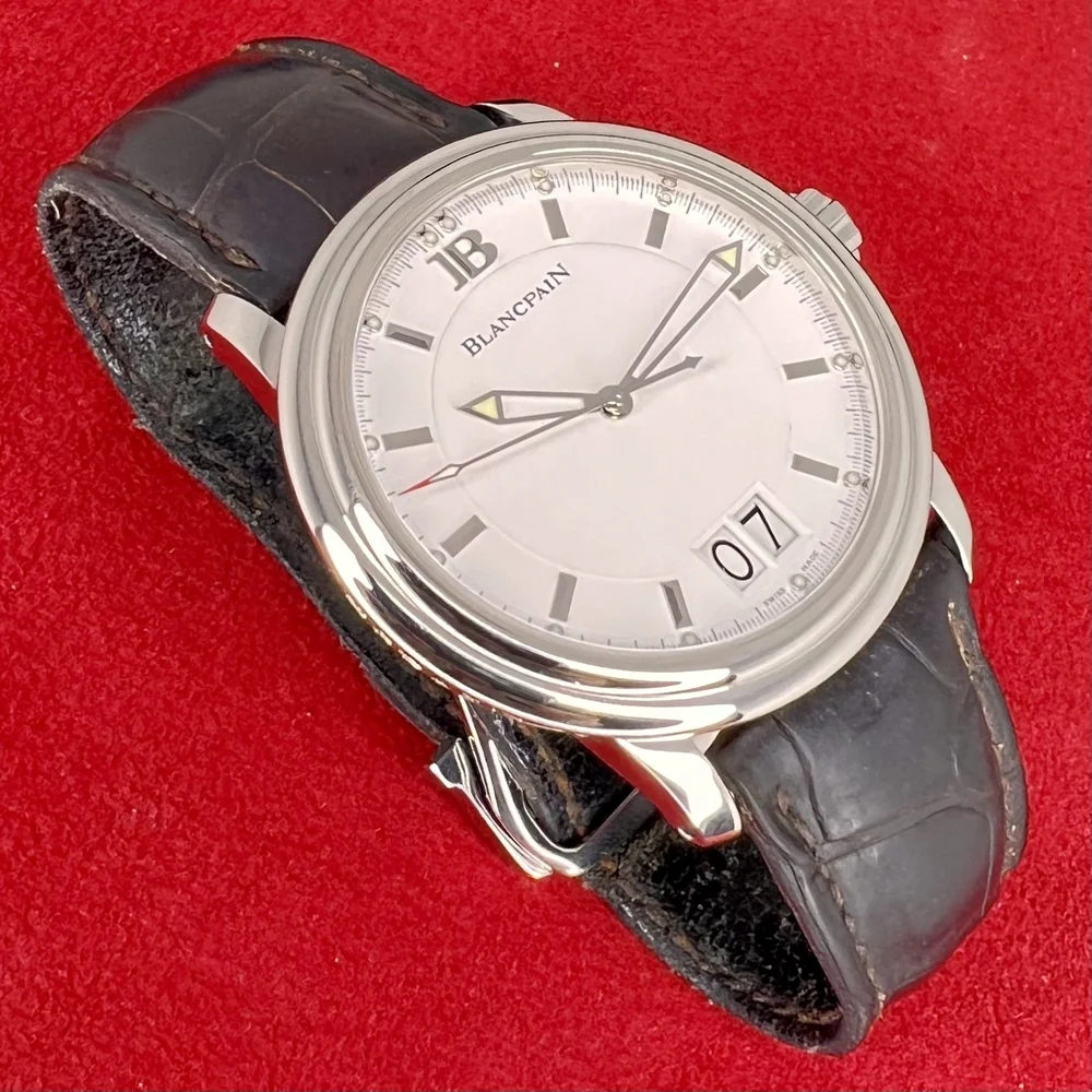 Blancpain Leman 2850-1127-53 Grande Date 40 mm — LOVEJOY ANTIQUES