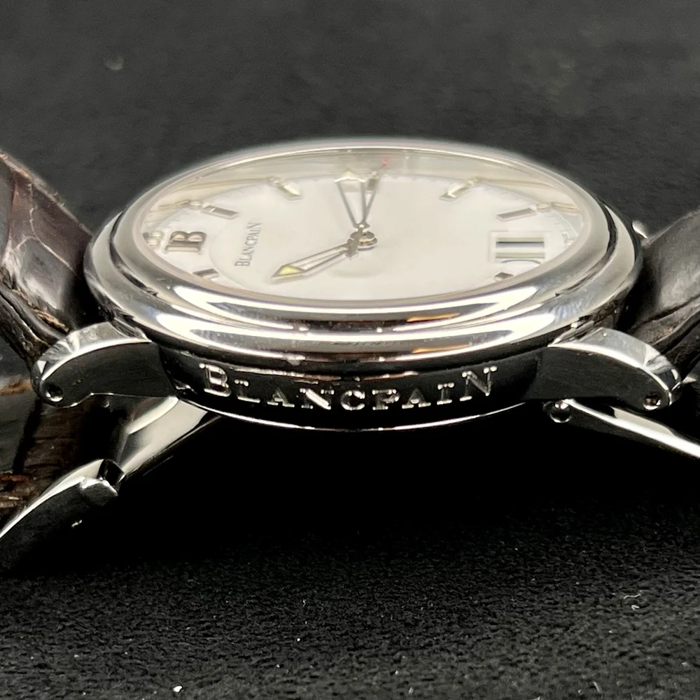 Blancpain Leman 2850-1127-53 Grande Date 40 mm — LOVEJOY ANTIQUES