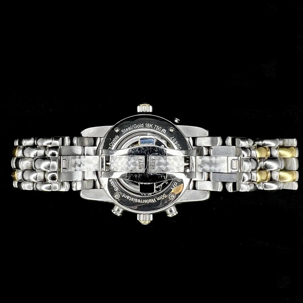 Maurice Lacroix Masterpiece Chronograph GMT 18k YG/ Stainless