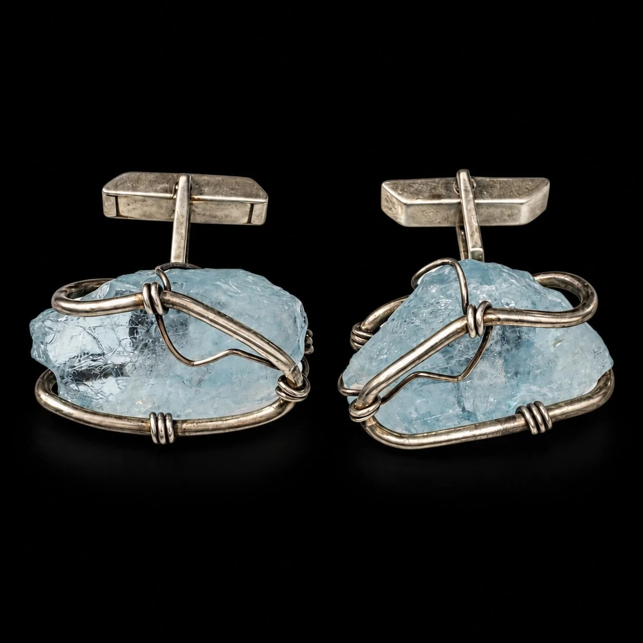 Sea Glass Cufflinks