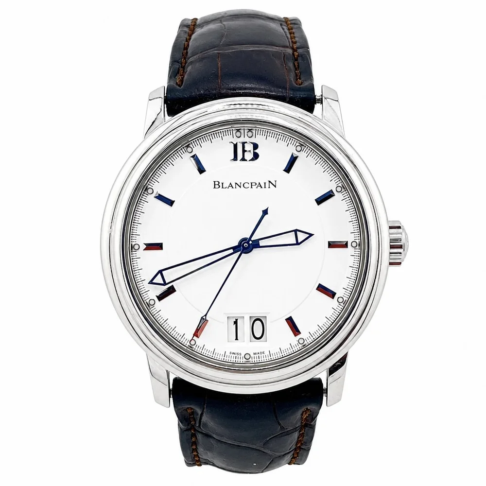 Blancpain Leman 2850-1127-53 Grande Date 40 mm — LOVEJOY ANTIQUES