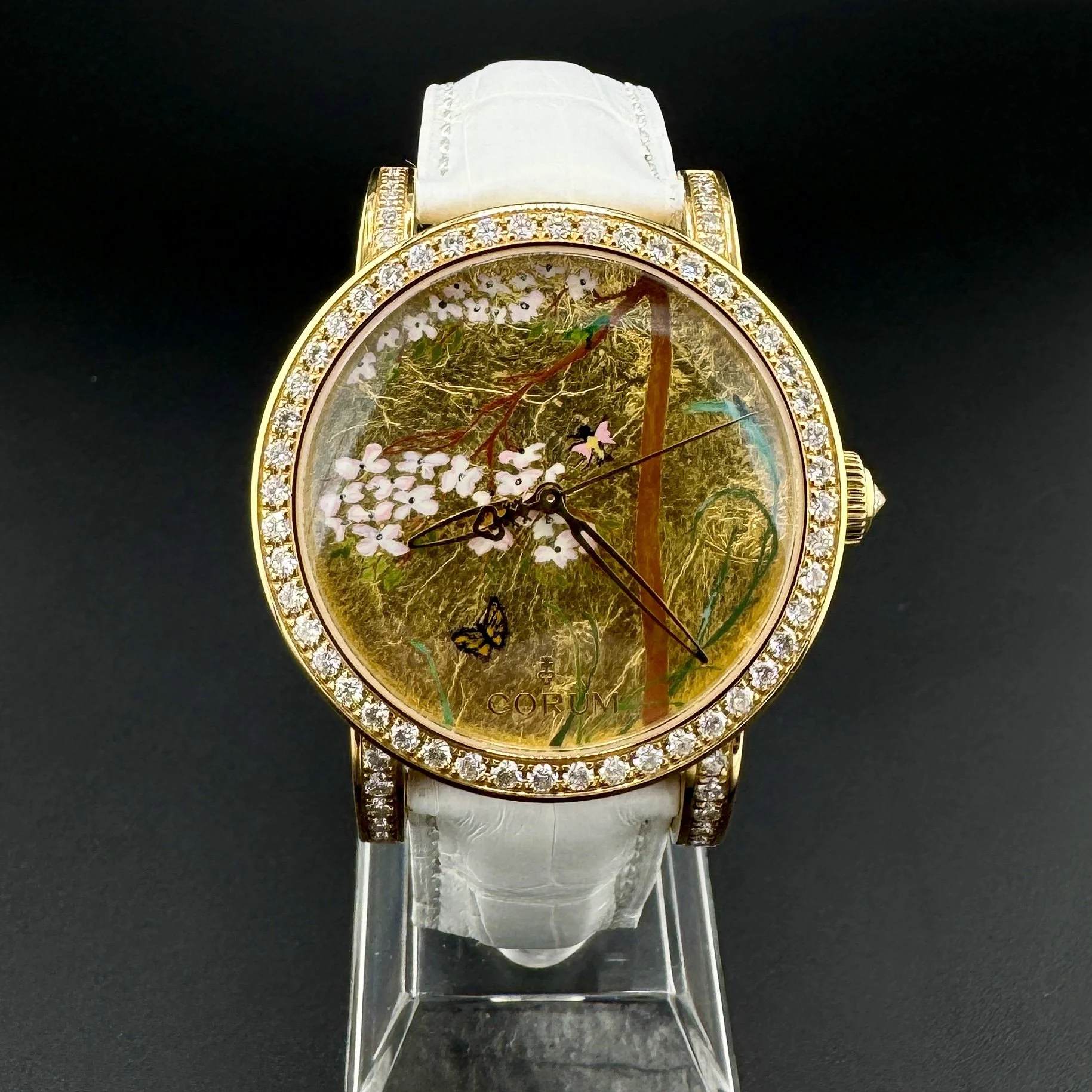 CORUM CLASSICAL BAYOU BEND 982.102.65 18K YG LIMITED EDITION AUTO 40MM B+P 2016