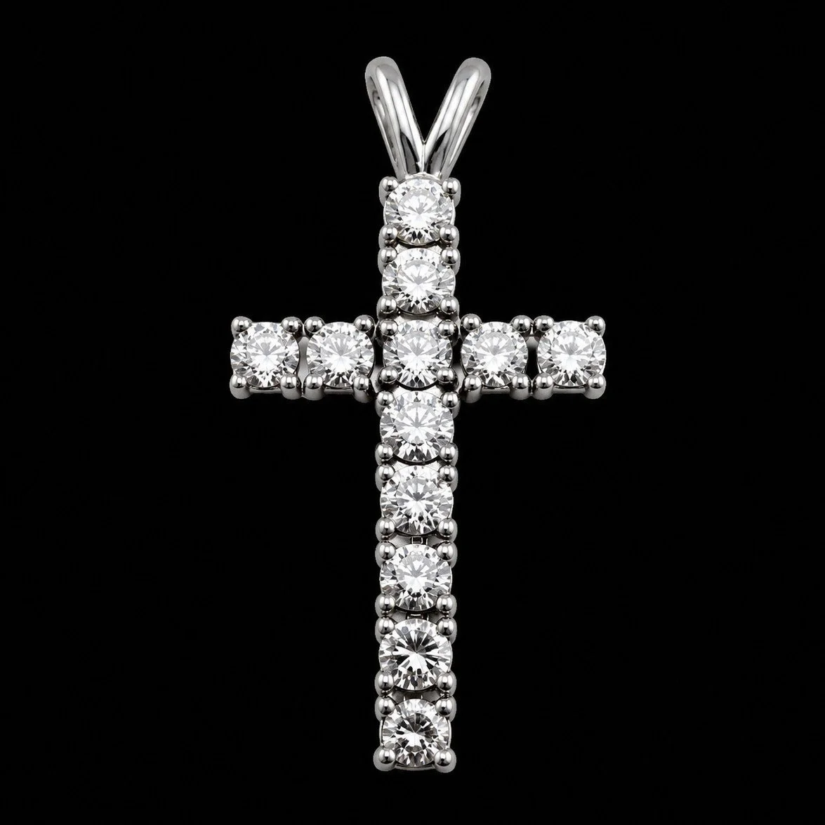 Diamond Cross Pendant