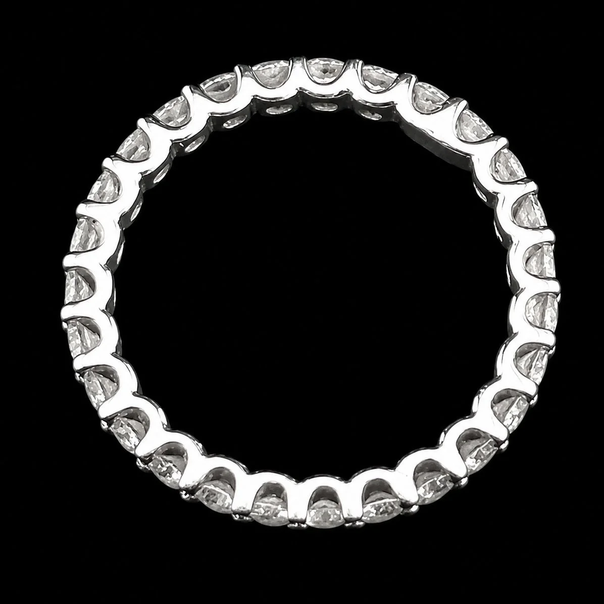Platinum Diamond Eternity Band