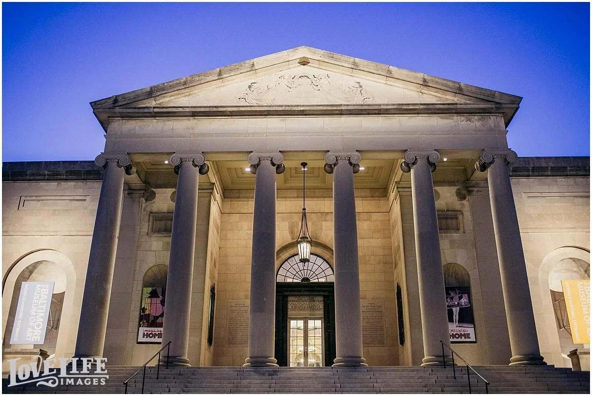 Baltimore Museum of Art Wedding