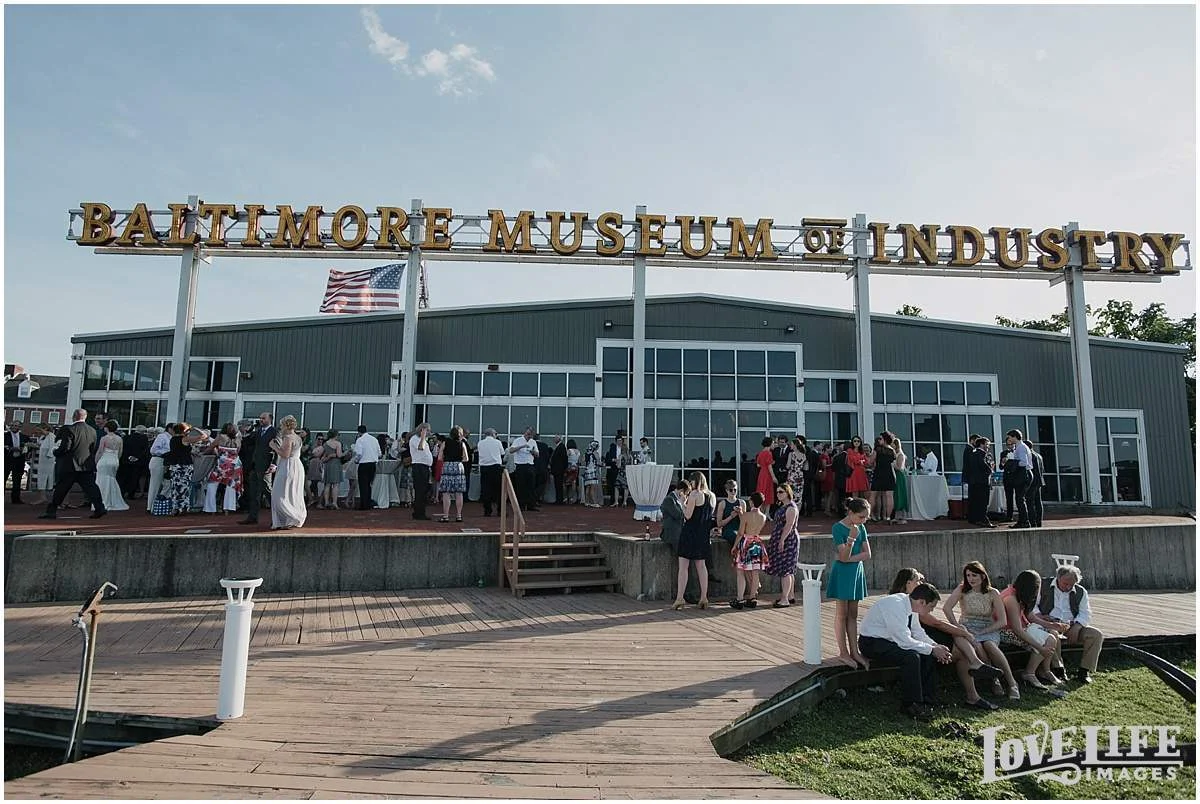 Baltimore Museum of Industry Wedding
