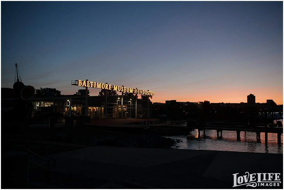 Baltimore Museum of Industry Wedding