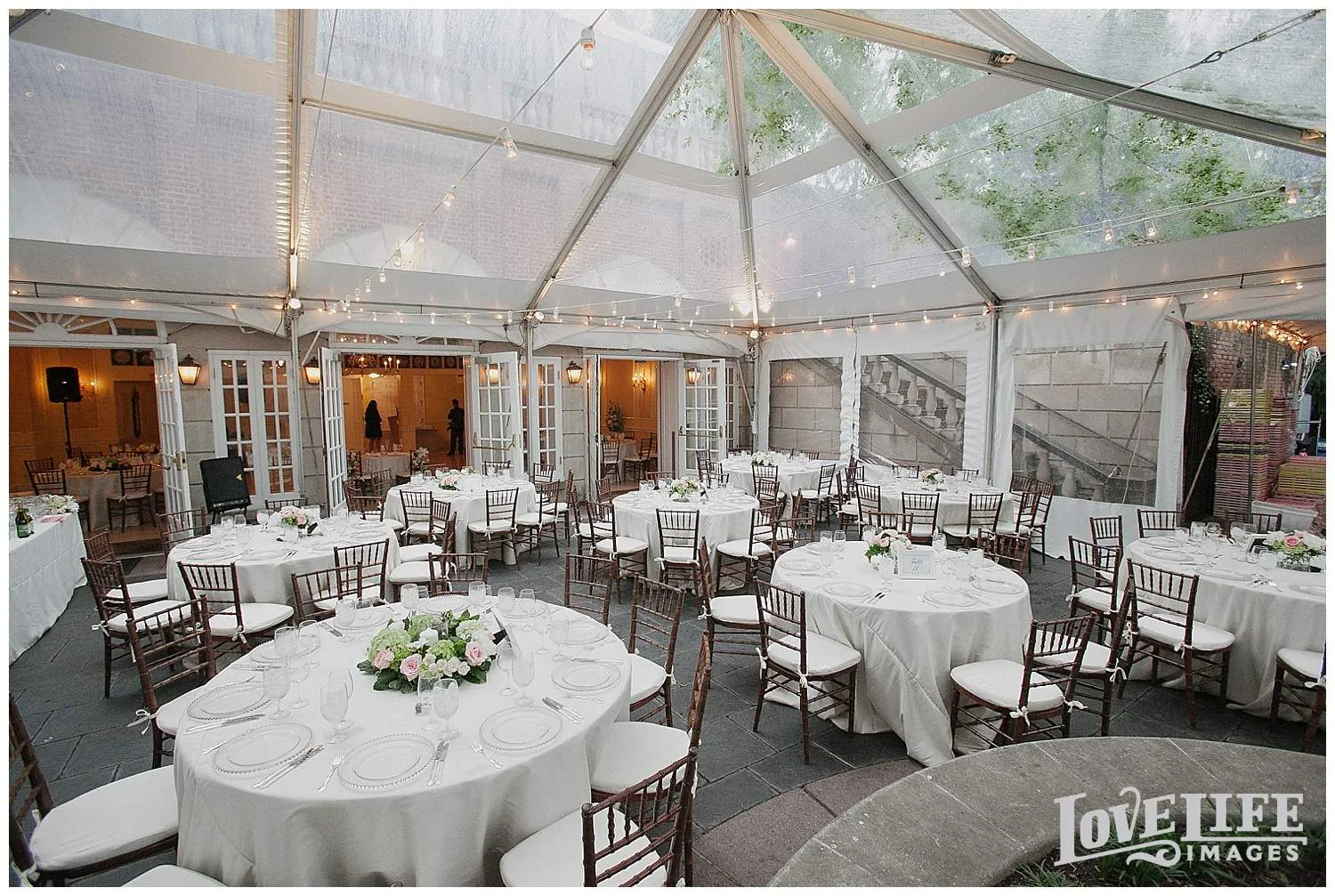 Dumbarton House wedding reception