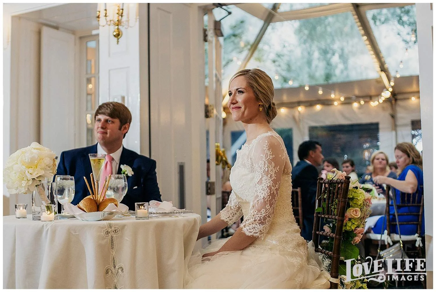 Dumbarton House Belle Vue wedding reception