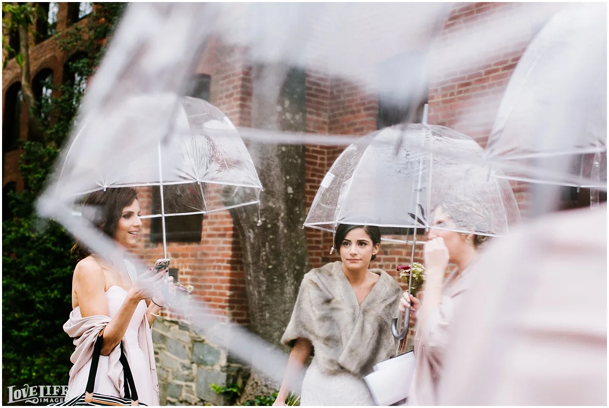 Pinstripes DC Wedding bride with umbrella.jpg