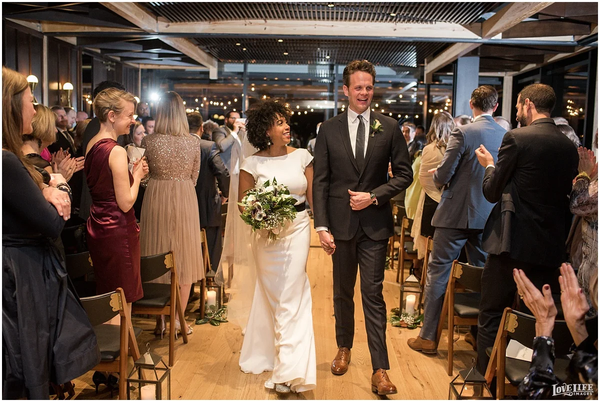 District Winery DC Wedding ceremony recessional.jpg