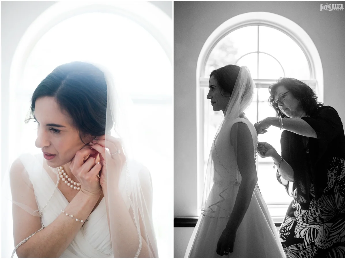 St Francis Hall Wedding bride dressing.jpg