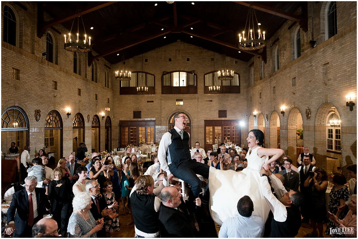 St Francis Hall Wedding reception hora.jpg