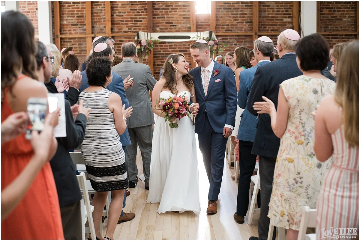 AVAM Baltimore Wedding bride and groom processional.jpg