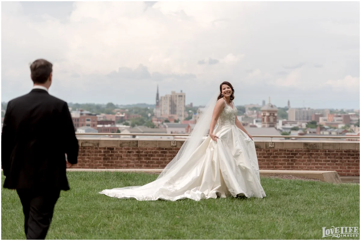 Belvedere Baltimore Wedding first look.jpg