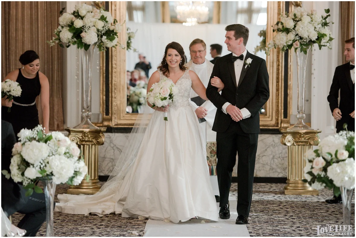 Belvedere Baltimore Wedding recessional.jpg