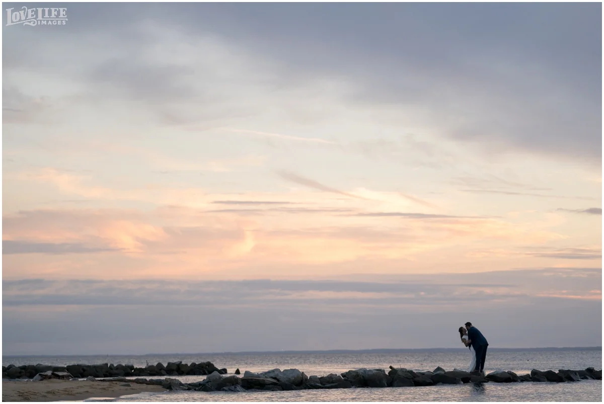Silver Swan Bayside Wedding sunset jetty portrait.jpg