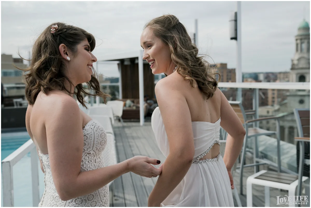 Same Sex Brewery DC Wedding first look.jpg