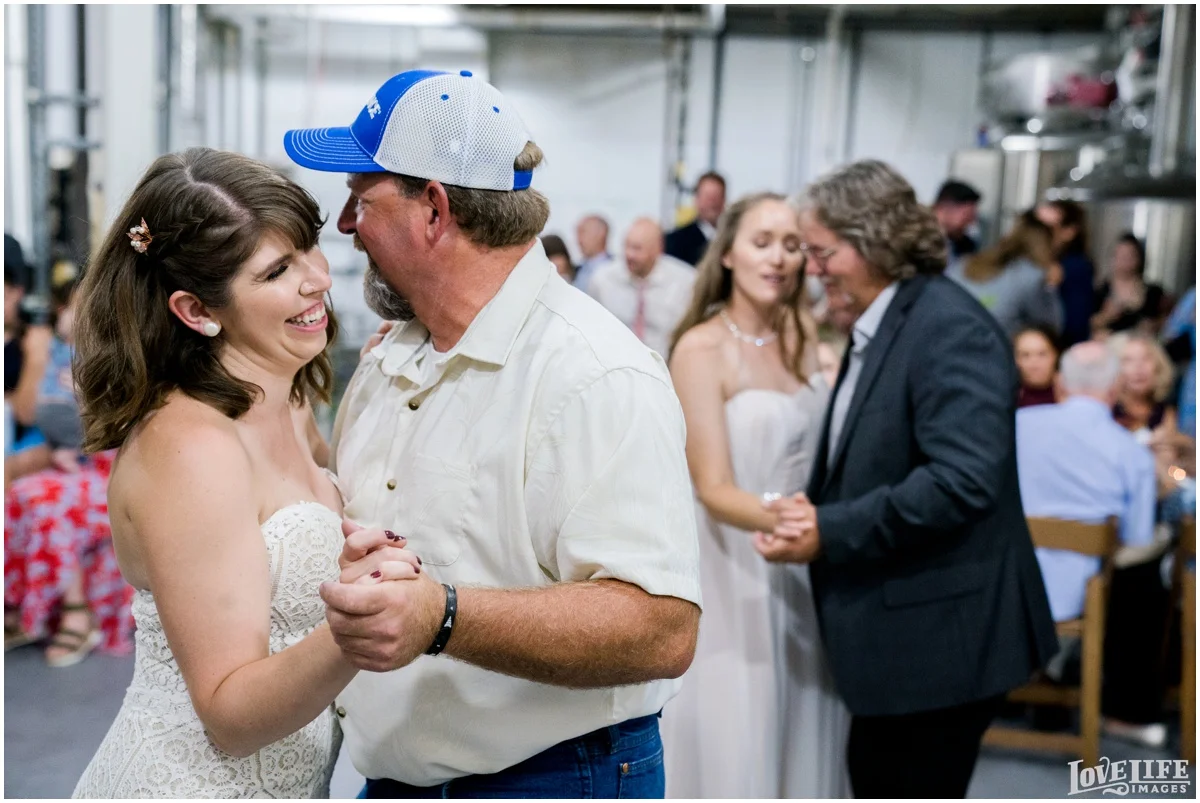 Same Sex Brewery DC Wedding father daughter dance.jpg