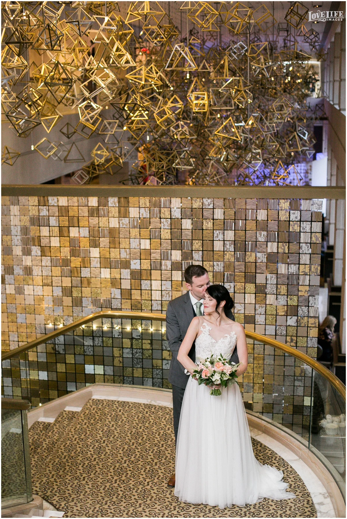 Fairmont DC Wedding portrait with sculpture.jpg