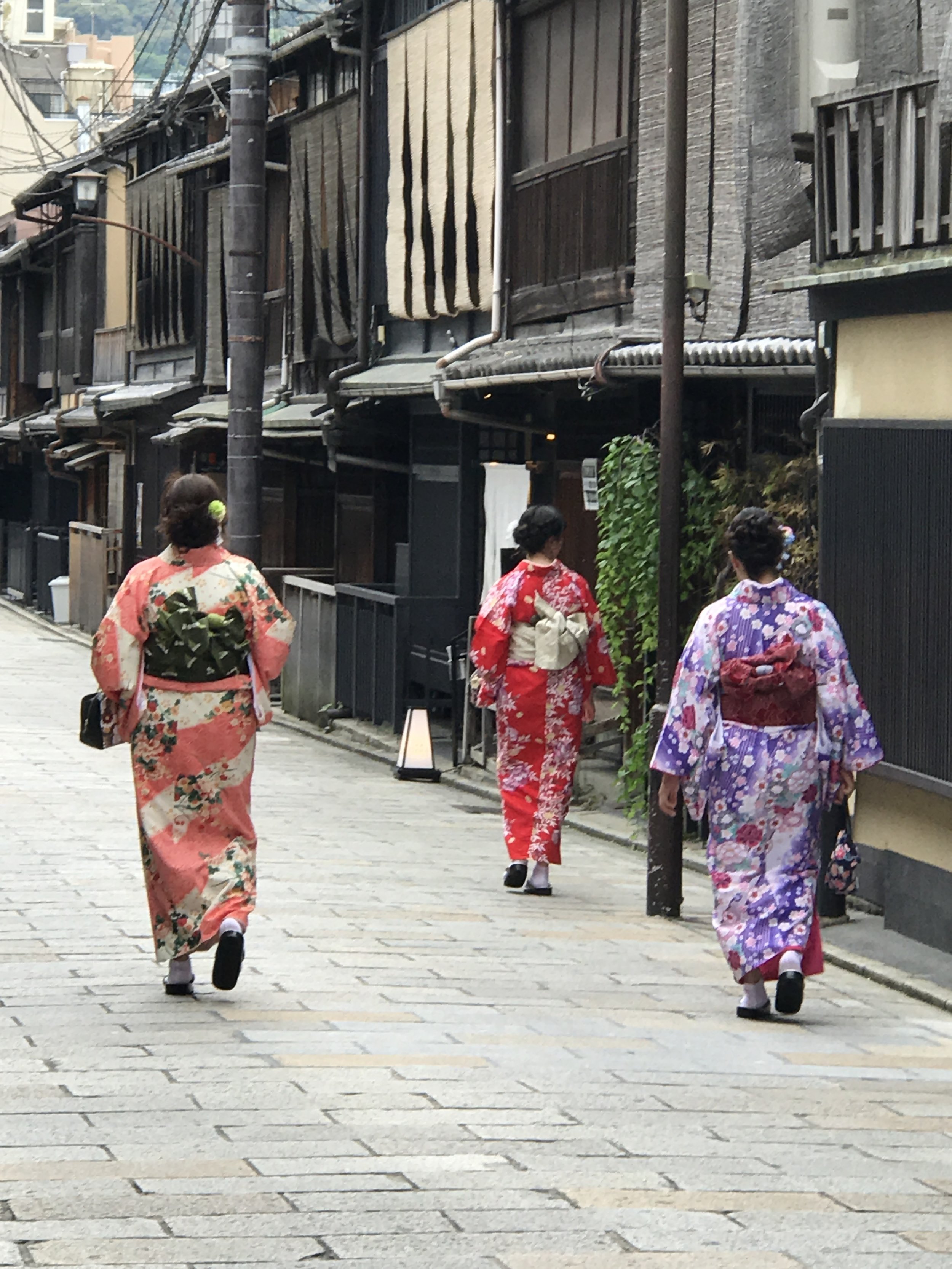 Kyoto geisha district
