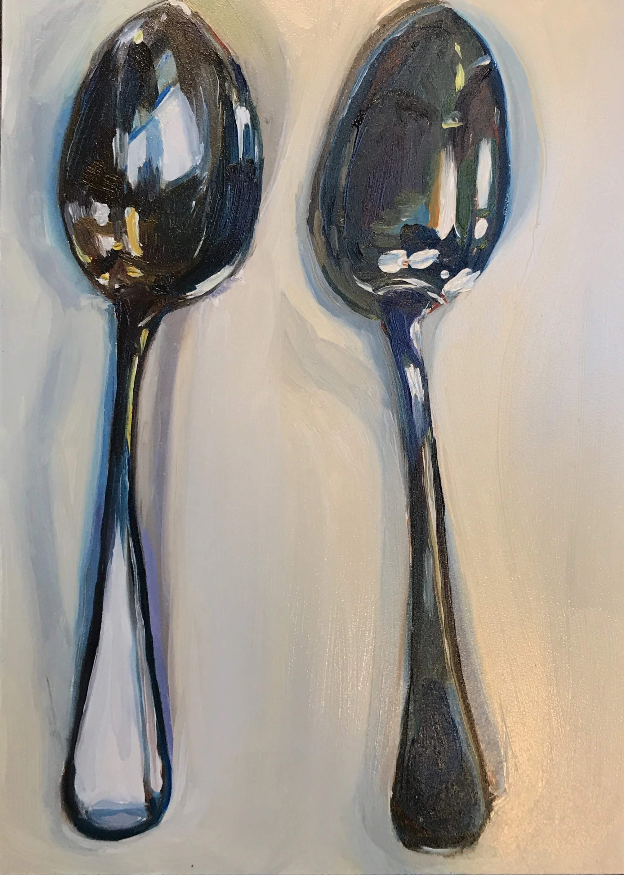 Spoons: Front and Back