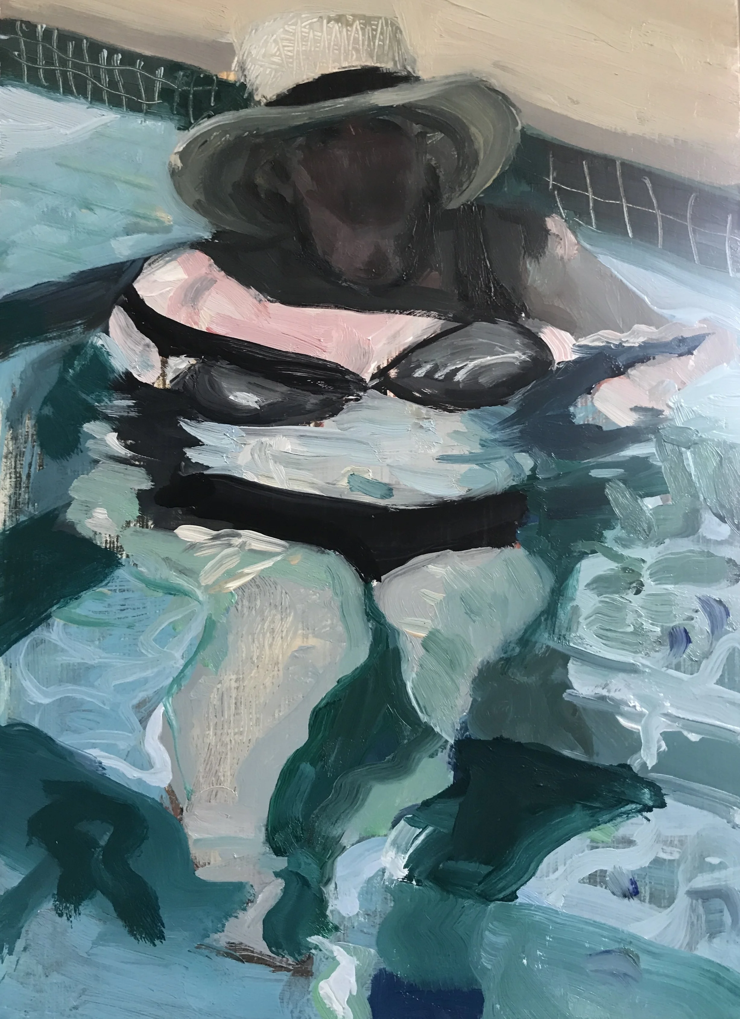 Mom In the Pool