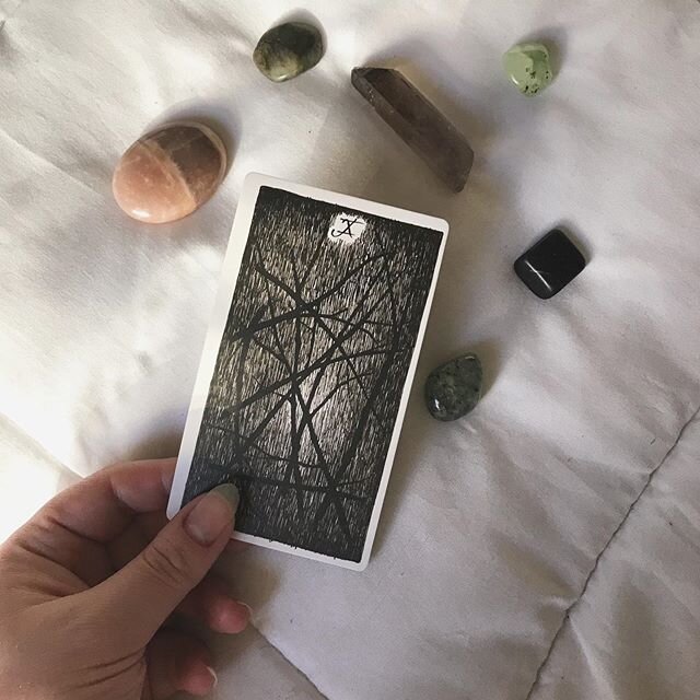 Today&rsquo;s full moon comes with an added weight. This morning I pulled the Ten of Wands for all of us, and its message could not have come at a better time. We are all carrying an intense burden, the weight of the world on our shoulders. We have a