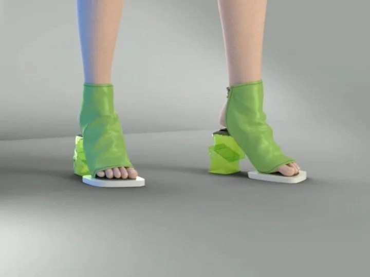 NOW

There are a lot of firsts recently and this time it's shoes!

Digital-only heels made entirely in Clo3D 👠

If you are a digital designer working with Clo3D I would like to share the design with you to be used in your own creations.

See the 👉 