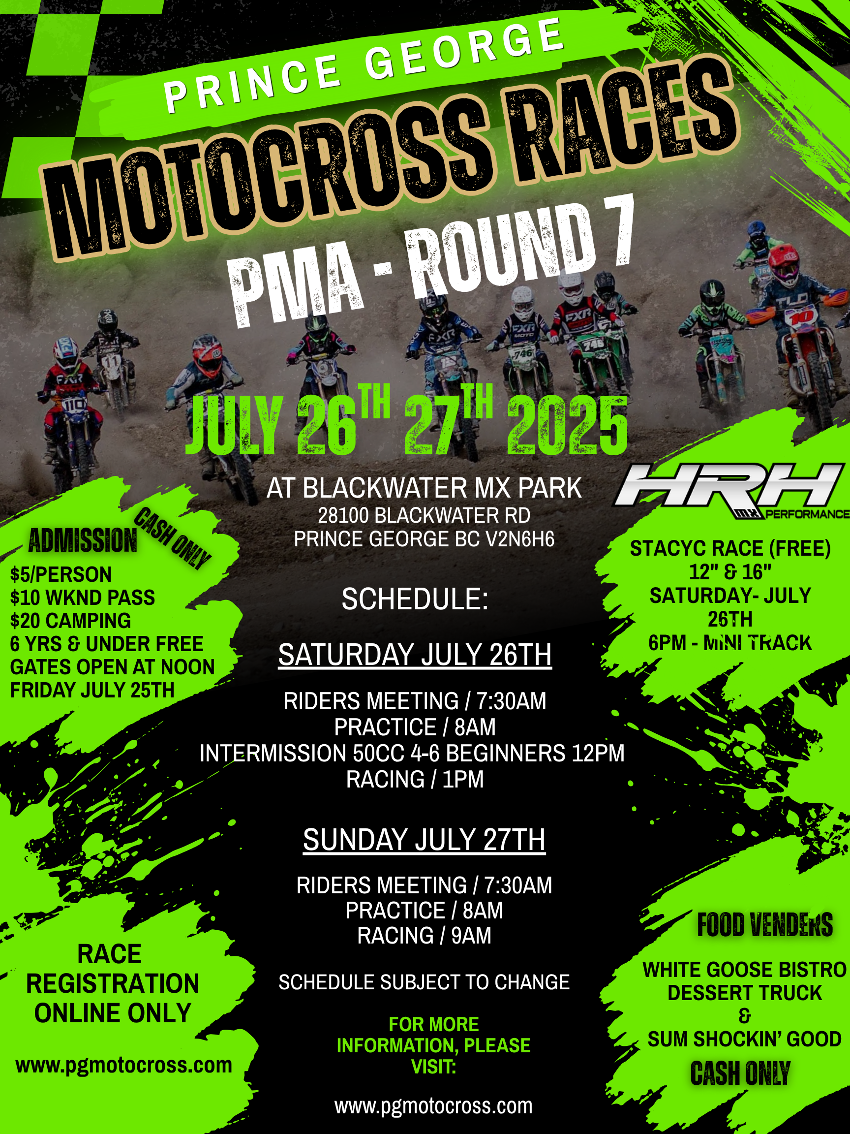 PMA ROUND 7 MOTOCROSS RACES