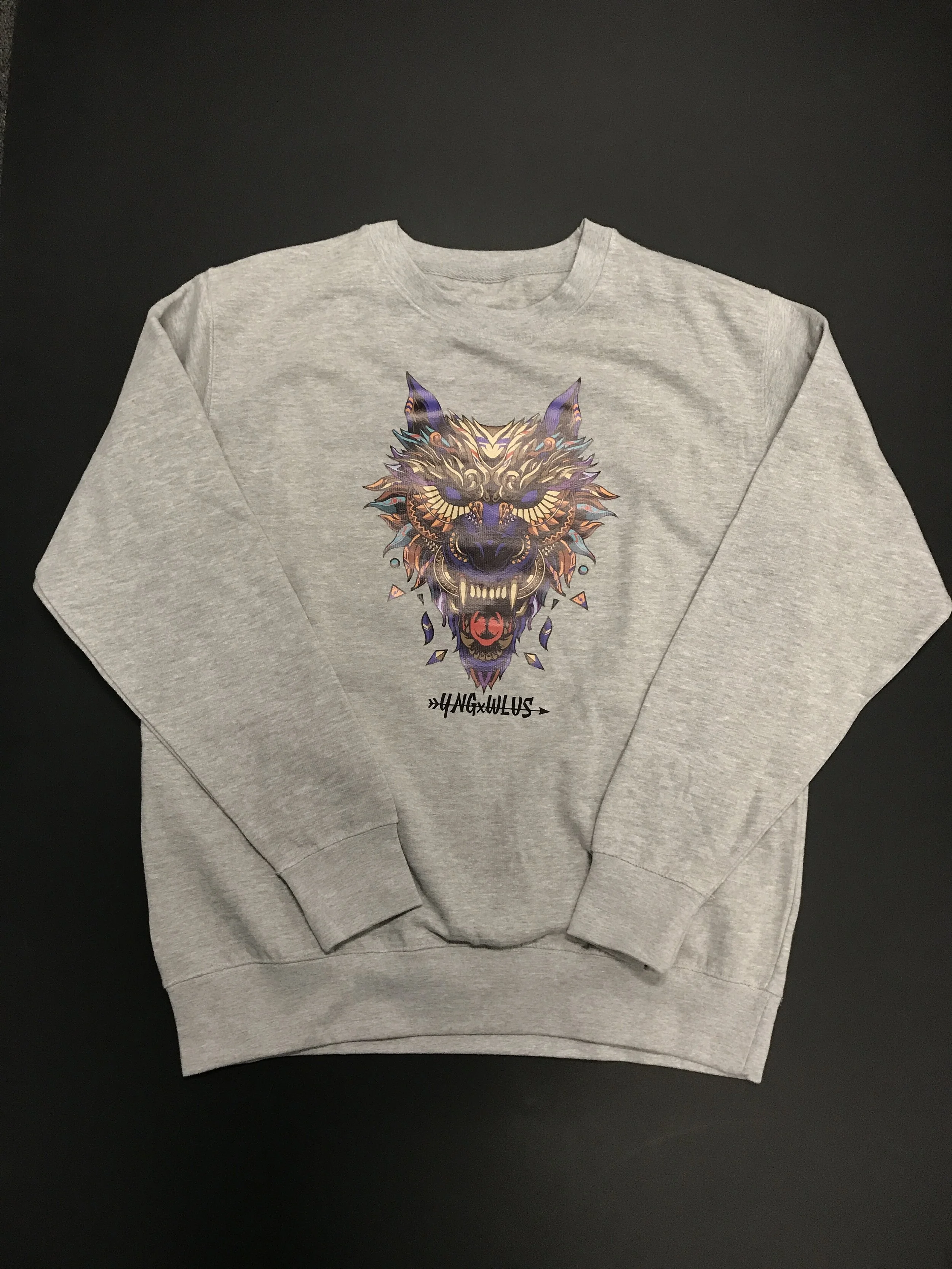 Grey Winter - Dragon Wolf