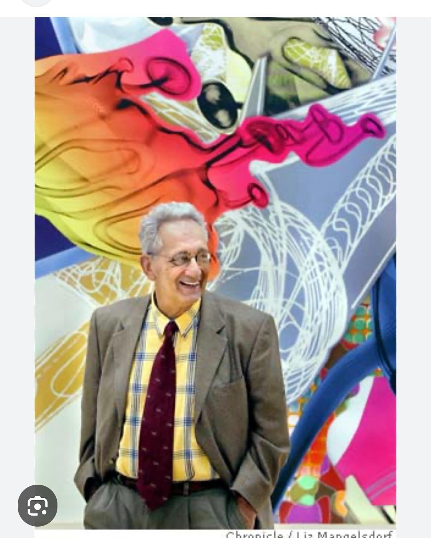 RIP Frank Stella. Your art amazes. 
I still remember your graciousness when I called you at home with a request and you said YES! And to later sit with you and David Hockney was a true art experience.