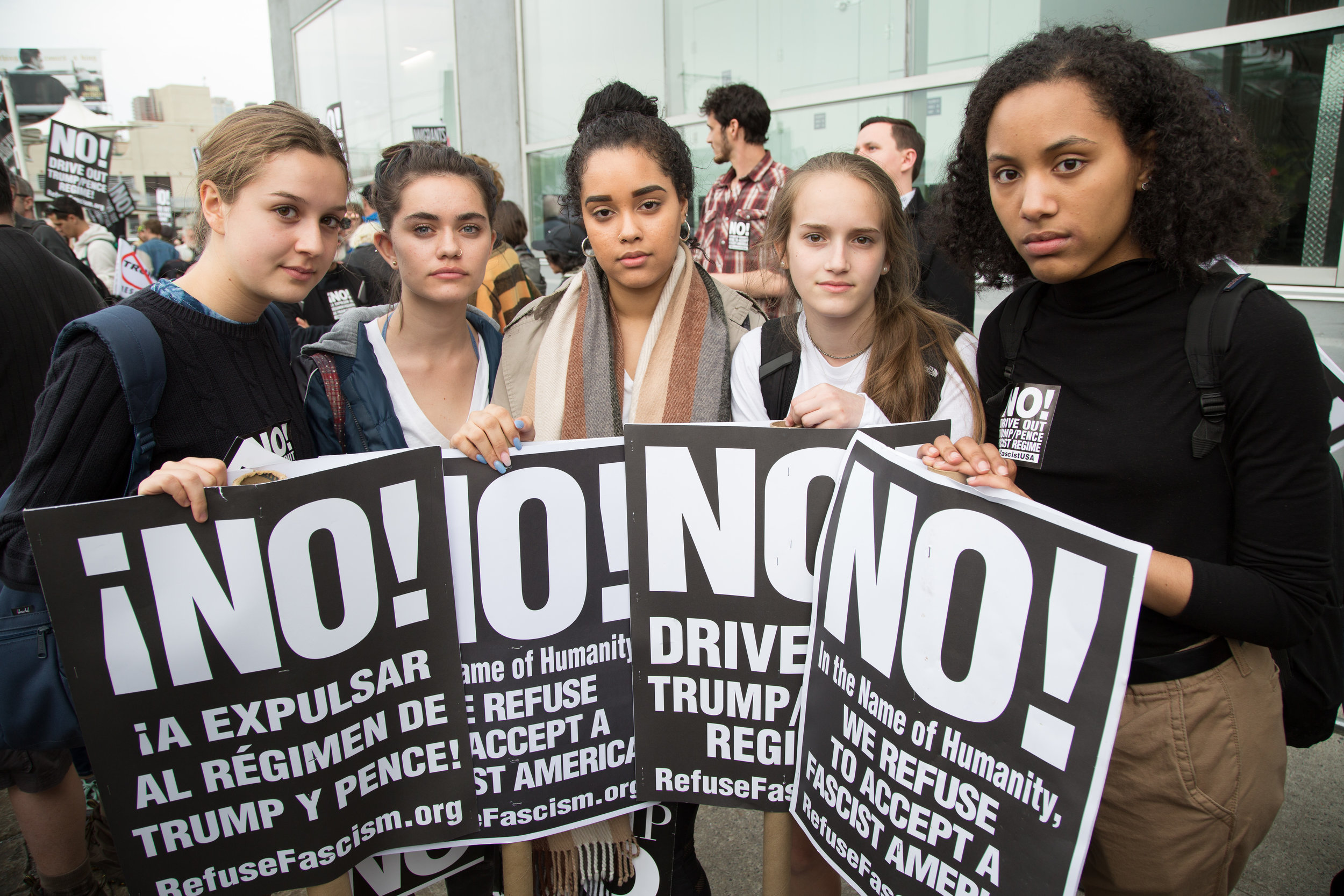 Anti-Trump Rally