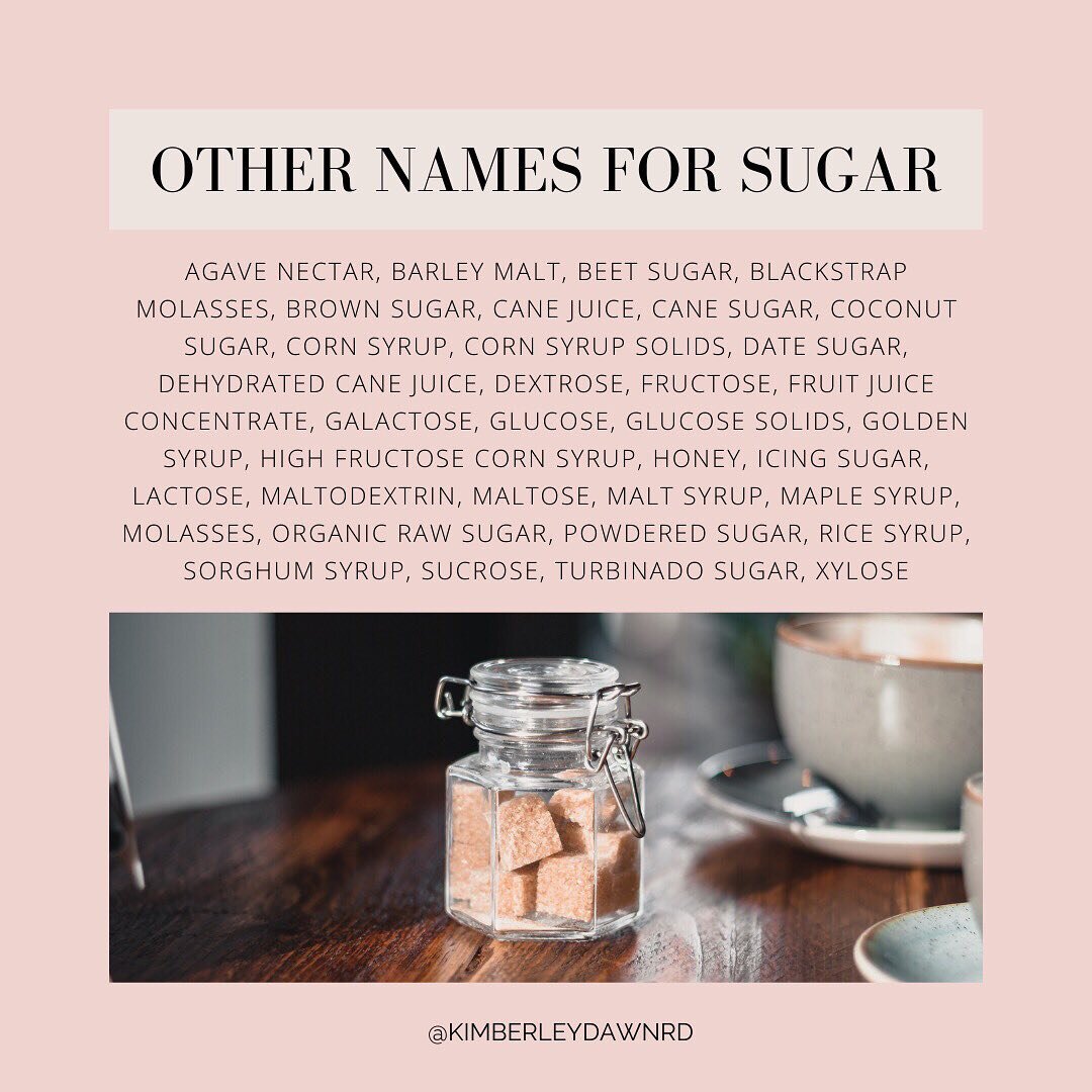 Did you know there is no nutritional need or benefit that comes from eating added sugar (other than the fact it tastes really good!) If we choose a well-balanced diet including whole grains, fruit &amp; starchy vegetables then we get more than enough