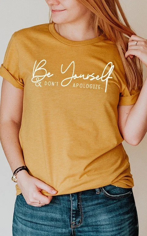 Mustard Yellow Be Yourself Fall 2023.JPG