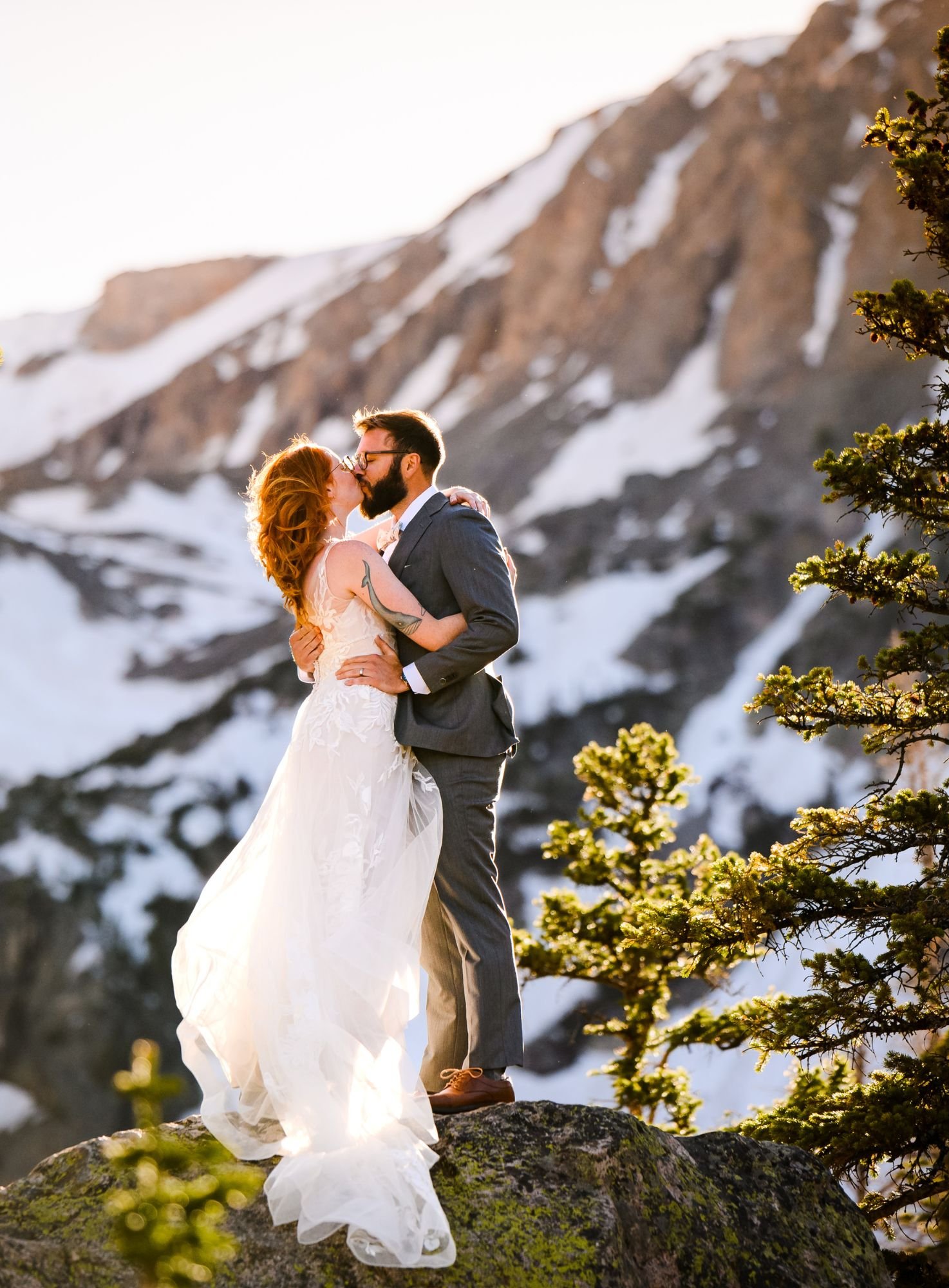Outdoor wedding venue in Colorado