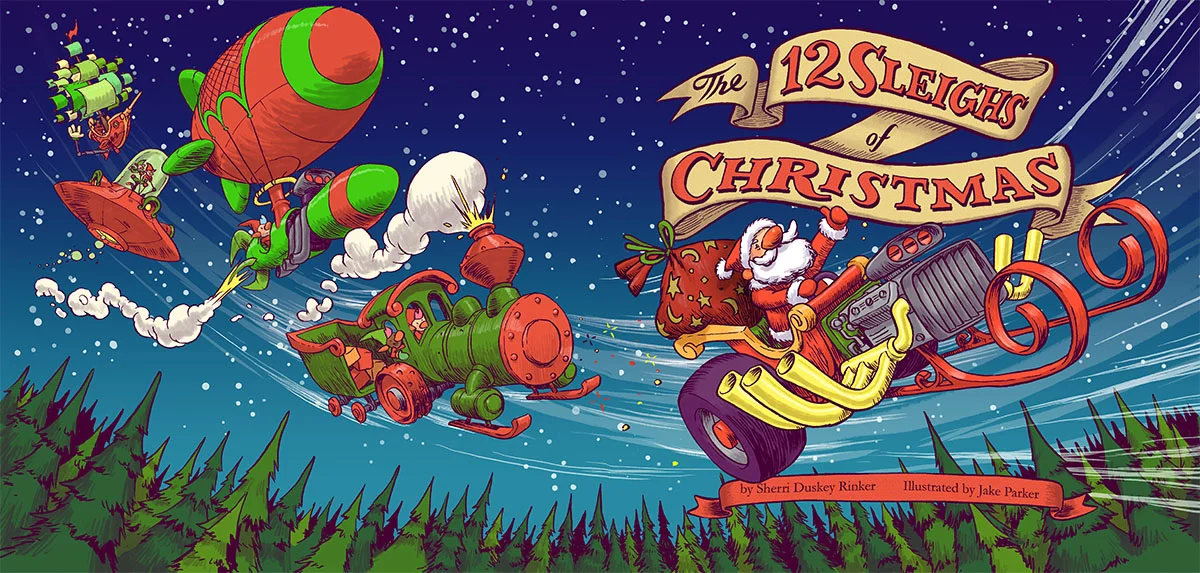 Jake Parker Book Cover Process!!! 