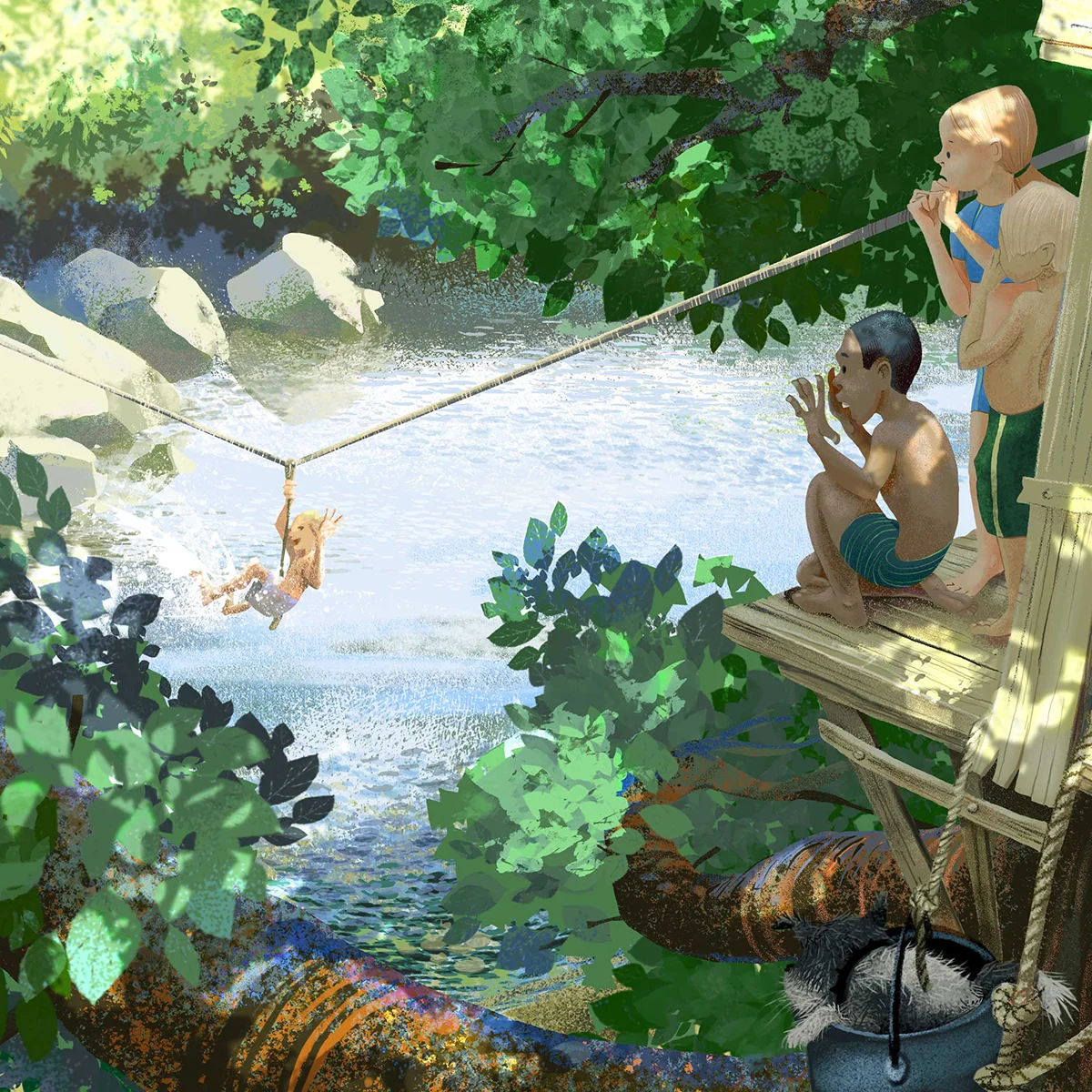 And the winner of the tree house contest is.....