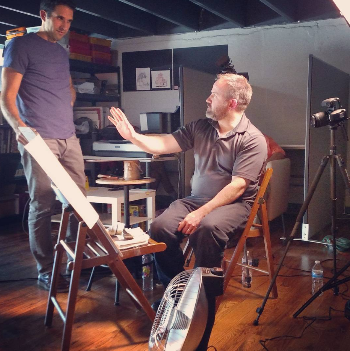 Getting down to brass tacks. Photo by Marina.