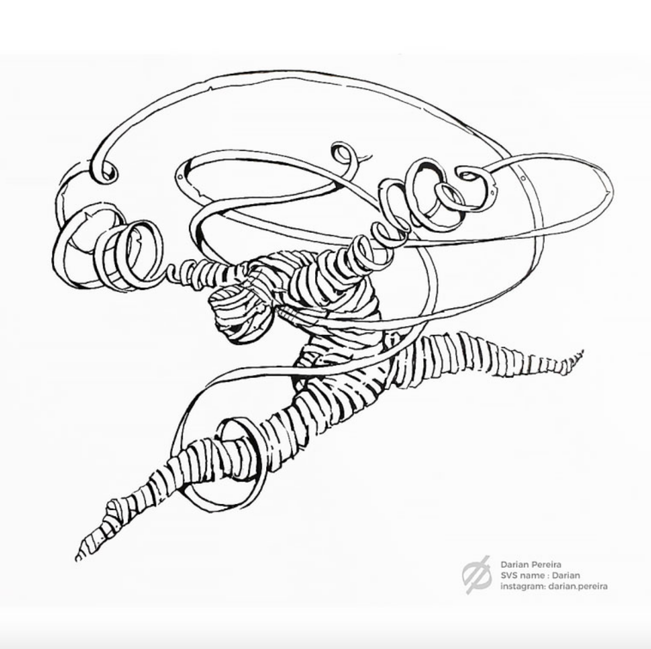 Honorable Mention. Illustration by Darian Pereira.