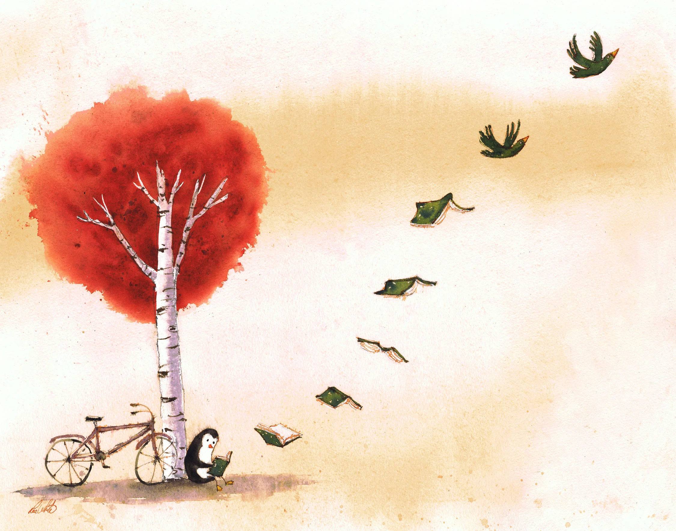 Oh, the possibilities! Illustration by Lee White.