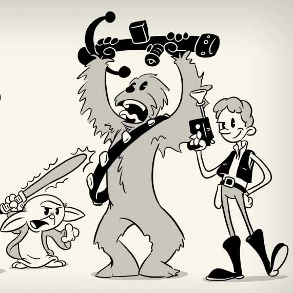 Winner of the Star Wars art contest!