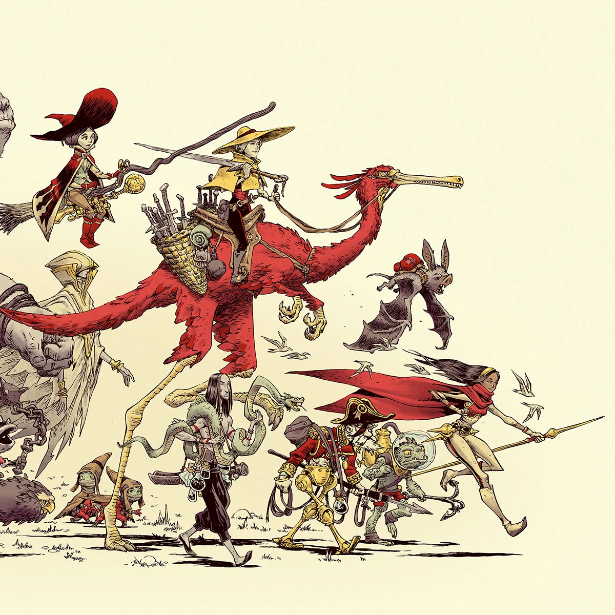 Illustration by Jake Parker.