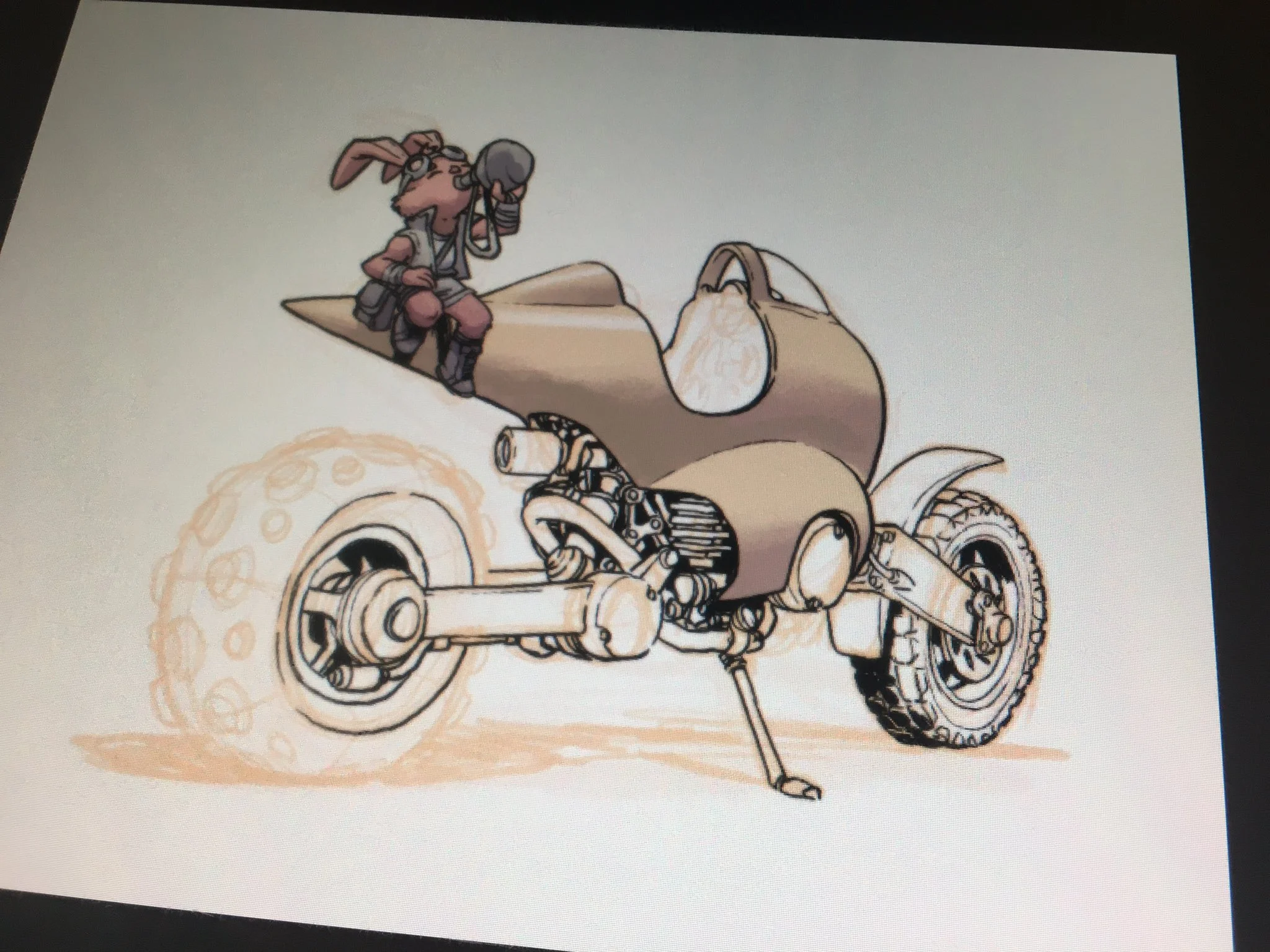 Sketch in process.....