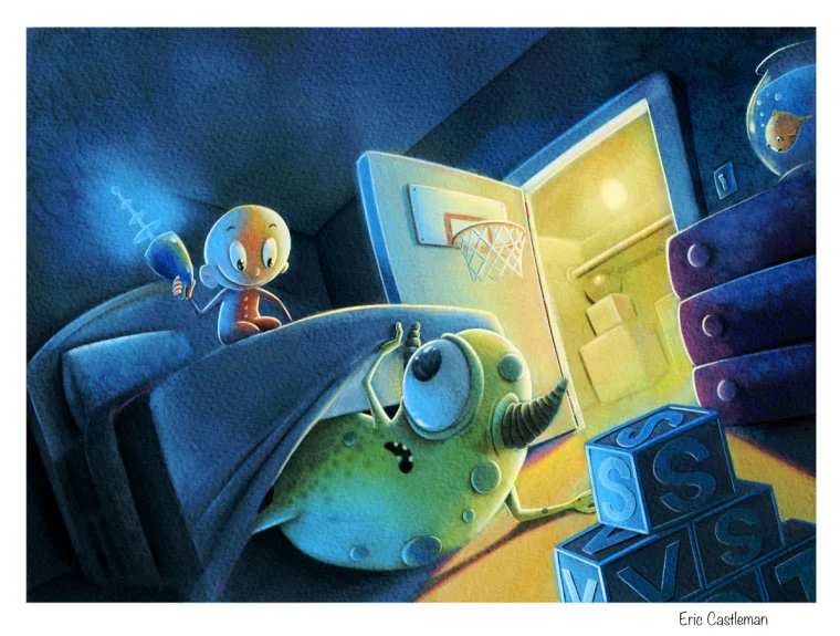 1st Place! Illustration by Eric Castleman.