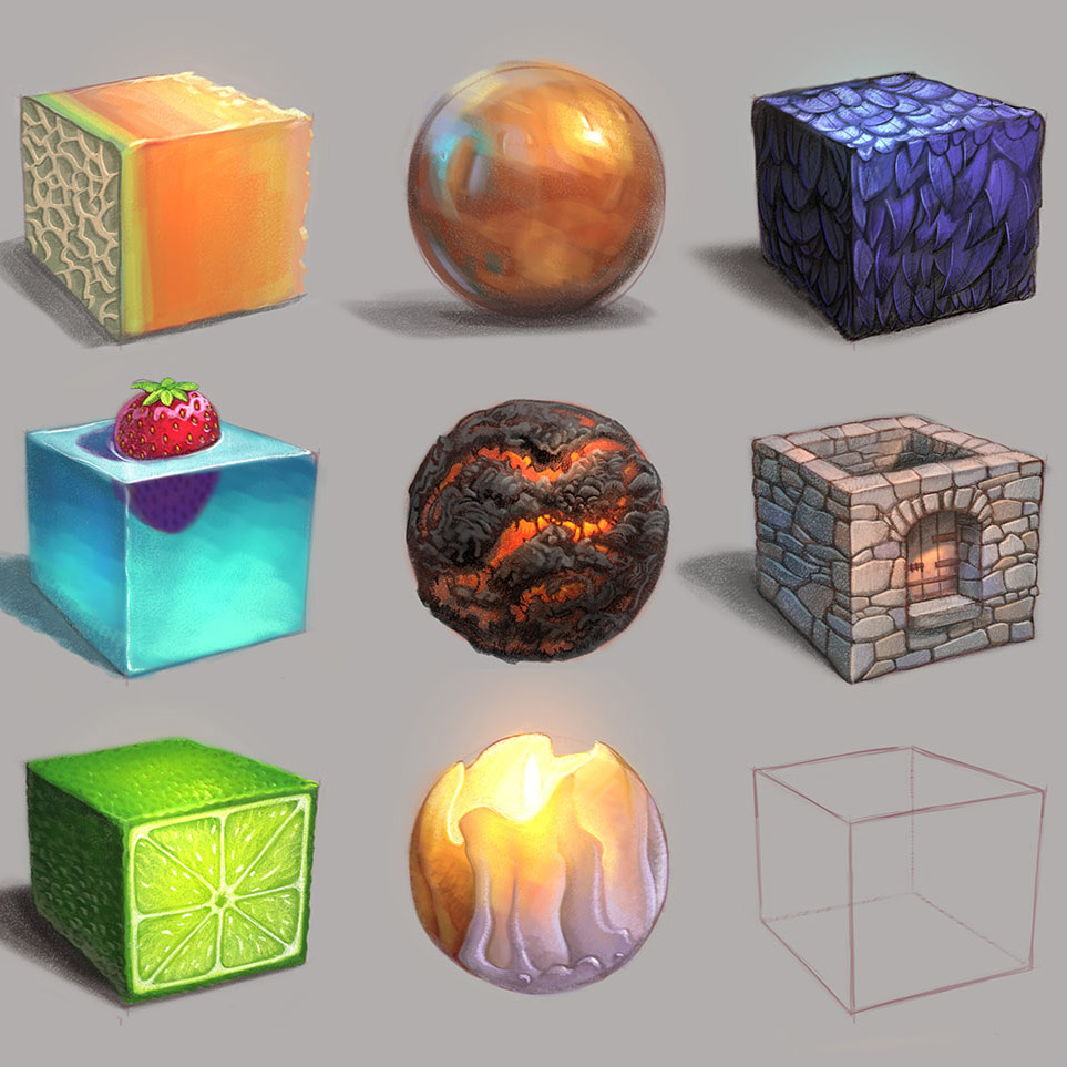 Painting texture and details, now streaming!