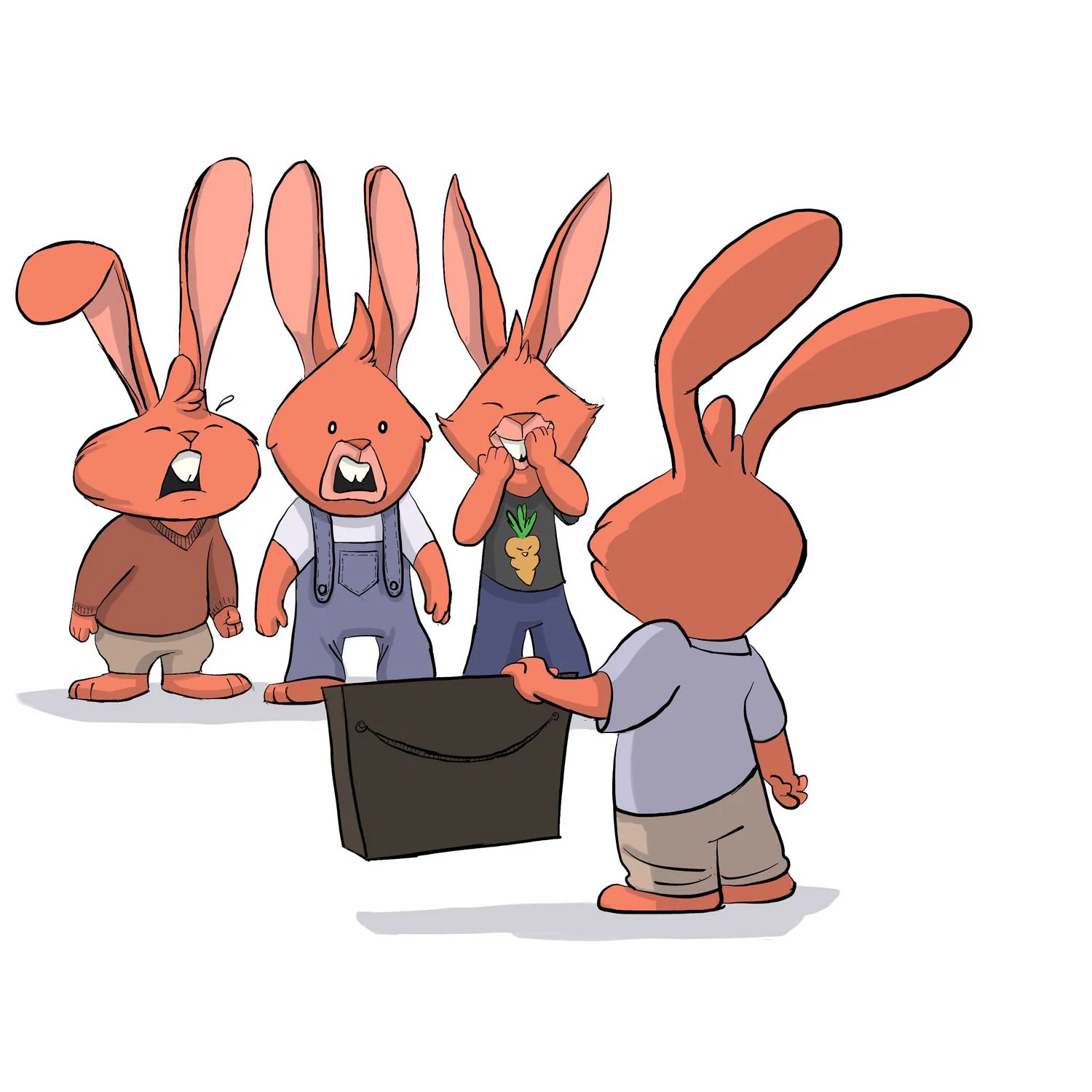 Our most embarrassing moments as illustrators 😳😳😳